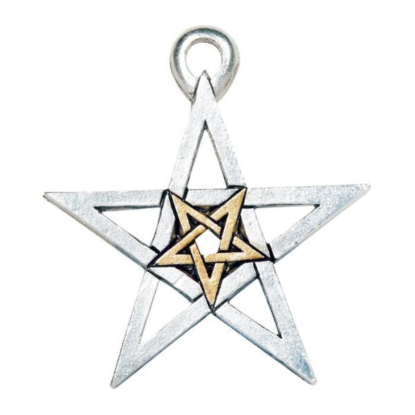 Podwójny Pentagram, seria: Pentagramy - naszyjnik