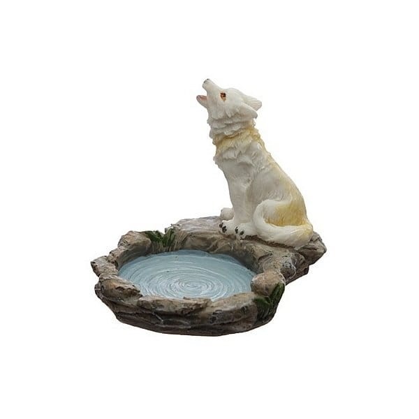 Wilk Strażnik Północy - świecznik wzór nr 1