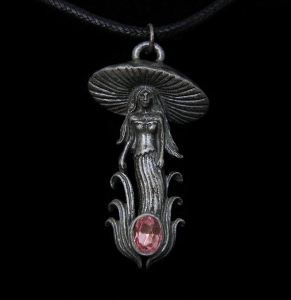 Grzybowa Wróżka, seria: The Greenwood - wisiorek