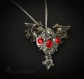 naszyjnik Anioł Północy, amulet ochronny - seria: Dzieci Nocy