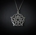 Pentagram Brisingamen, seria: Magia Celtycka - naszyjnik, talizman nieodpartego uroku