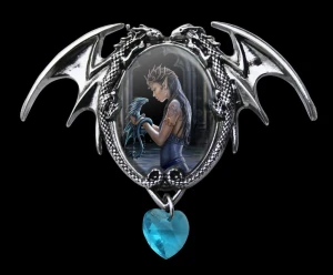 kamea Smok "Water Dragon" - seria: Enchanted Cameos Anne Stokes