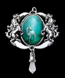 kamea "Leśny Jednorożec" - seria: Enchanted Cameos Anne Stokes