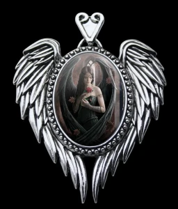 kamea Anioł "Angel Rose" - seria: Enchanted Cameos Anne Stokes