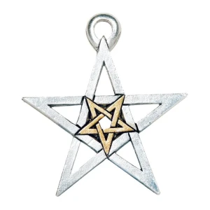 Podwójny Pentagram, seria: Pentagramy - naszyjnik
