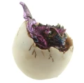 Smocze Jajo i Fioletowe Smoczątko - figurka fantasy