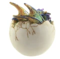 Smocze Jajo i Kolorowe Smoczątko - figurka fantasy