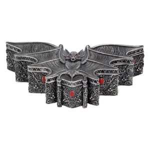 "Carpe Noctem" Nietoperz - otwierana szkatułka 17cm