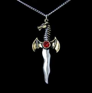 naszyjnik "Dragon Athame", seria: Forbidden - talizman: Tworzenie