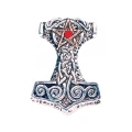 naszyjnik "Młot Thora", seria: Forbidden - talizman: Siła i Odwaga