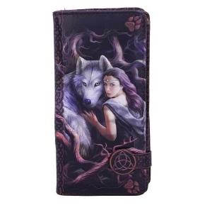 Duchowa Więź "Soul Bond" Anne Stokes  - portfel z wilkami