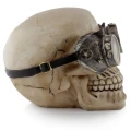 Czaszka w Złotych Goglach - figurka w stylu steampunk