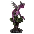 Fioletowy Smok na Drzewie - figurka wys.31cm
