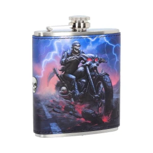 Piekielny Szkielet na Motorze - piersiówka 200ml