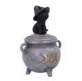 Kot na Magicznym Kociołku Czarownicy "Kitty's Brew" - szkatułka