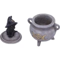 Kot na Magicznym Kociołku Czarownicy "Kitty's Brew" - szkatułka
