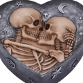Zakochane Szkielety Star Crossed Lovers - szkatułka w kształcie serca