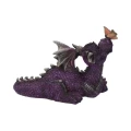 Smok z Motylem "Nature's Kiss" - figurka fantasy