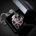 wisiorek Smok z Pentagramem naszyjnik Pentadraca - seria: Carpe Noctum Anne Stokes, talizman amulet Wiara w Siebie