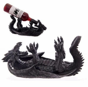 Czarny Smok - stojak na wino