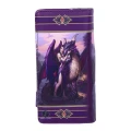 Anioł i Fioletowy Smok "Dragona Sanctuary" magiczny portfel z obrazkiem Nemesis Now
