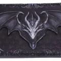Smocze Łuski Dragon Scale portfel z czarnym smokiem