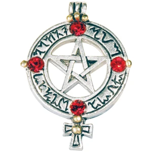 Pentagram Wenusjański, seria: Pentagramy - naszyjnik