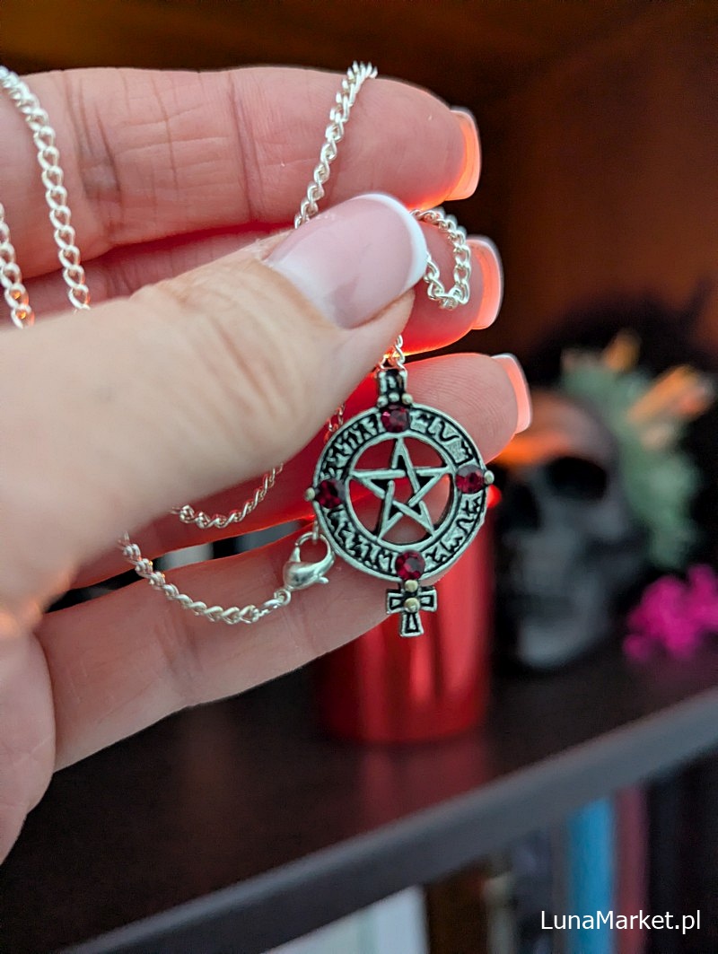 magiczna biżuteria - amulet pentagram