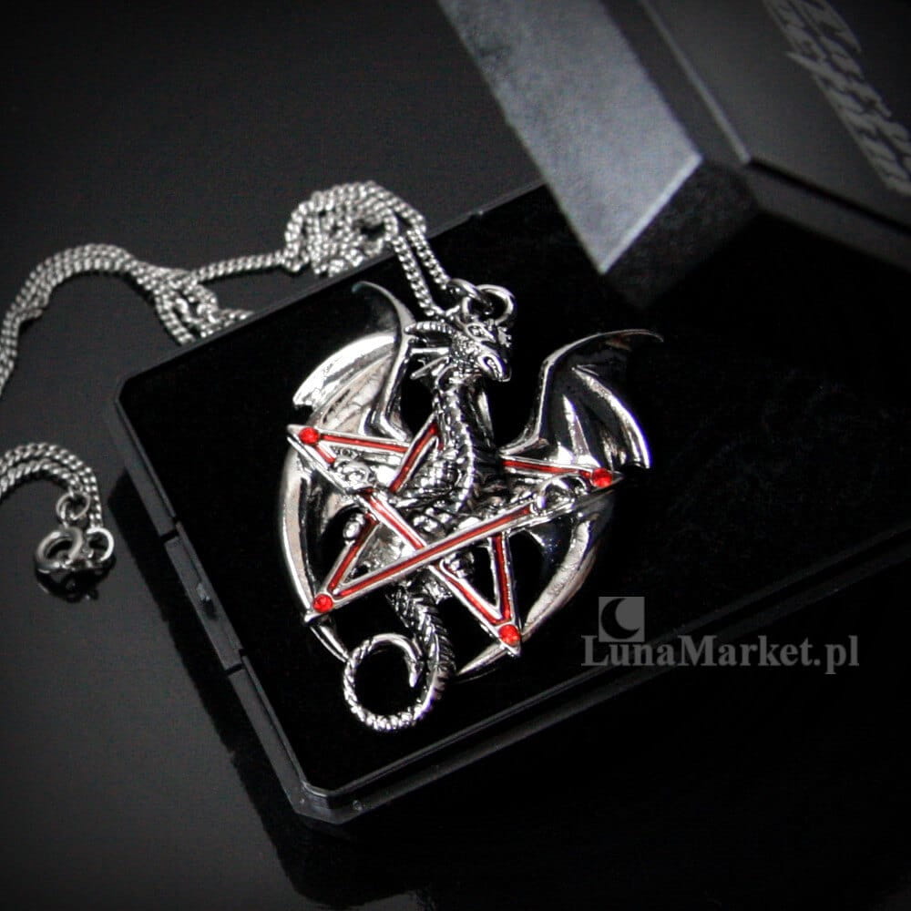 Pendentif Crux Dragana – Protection Mystique Carpe Noctum Par Anne Stokes – Avec Chaîne Et Boîte Cadeau